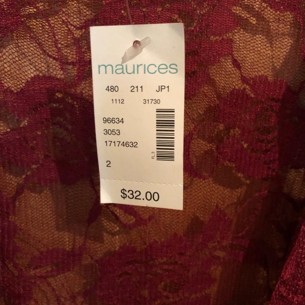 NWT Maurice’s Blouse
